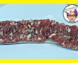 Foto del paso 2 de la receta: Mongetes amb botifarra esparracada y cansalada (Judía blanca con butifarra rasgada y tocino)