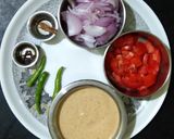 A picture of step 1 of Kuruma for Parotta.