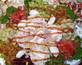 صورة لخطوة 1 من وصفة سلطة الخضر والروز بالطون