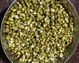 A picture of step 1 of Sprouted moong salad.