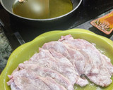 Foto del paso 1 de la receta: Cabeza de lomo de cerdo en salsa beer