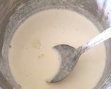 A picture of step 1 of Mango Pudding Dessert Cup.