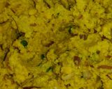 A picture of step 2 of Chana Dal Vada.