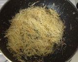 A picture of step 2 of #festivesavouries Bird's Nest Chena Pieces.