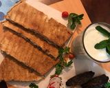 A picture of step 2 of Kofta with Bread.