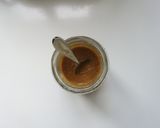 A picture of step 3 of Sesame dressing.