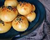 Hình bước làm 5 của món Bánh Bí Đỏ Phô Mai Nướng / Cheesy Pumpkin Mini Buns