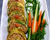 รูปขั้นตอนการทำที่ 8 ของ ซูชิข้าวผัดน้ำพริกไข่ชะอม