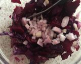 A picture of step 5 of My Red Cabbage, Beetroot Salad Slaw. 😘.