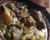 A picture of step 3 of Goat Meat Tagine.