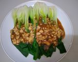 Foto langkah ke 5 dari resep 391.Pakcoy Ayam Bawang Putih.