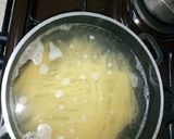 A picture of step 4 of Carrot spaghetti and French beans.