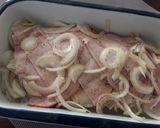 A picture of step 2 of Sig's Onion and Cured Cold Meat.