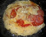 Foto del paso 4 de la receta: Tomates de estación (tipo tortilla -omelette)
