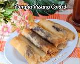 Cara Membuat Lumpia Pisang Coklat 4