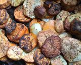 Foto del paso 1 de la receta: PAPAS Y BONIATOS CON CHURRASCO DE CARRÉ DE CERDO 🥔🍗
