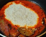 A picture of step 7 of Kashmiri Dum Aloo 🤤.