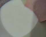 Foto langkah ke 2 dari resep Puding Susu Buah Naga Sat Set.