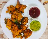 आटे और प्याज के पकौड़े Aate aur Payaj ke Pakode रेसिपी चरण 4 फोटो