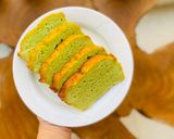 Hình bước làm 4 của món Bánh bò nướng vị lá dứa