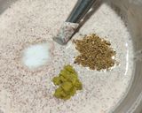 A picture of step 3 of Whole Ragi Mini Uttapa.