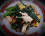 Foto langkah ke 3 dari resep Baby Kailan Telur asin (Menu Sehat Diet).