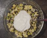 Foto del passaggio 9 della ricetta Torta salata con zucchine trombetta patate e riso venere