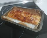Foto del paso 9 de la receta: Hojaldre de solomillo de cerdo con miel, mostaza, bacon y queso