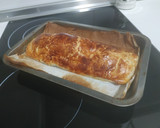 Foto del paso 9 de la receta: Hojaldre de solomillo de cerdo con miel, mostaza, bacon y queso