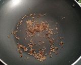 A picture of step 3 of Subzi Pasanda.