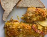 Foto del paso 4 de la receta: Lasaña de pollo, jamón y queso