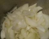 Saucisses Soubise /Sausage Cooked in onion sauce recipe step 2 photo