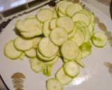 Une image de l'étape 2 de Tarte à la courgette.