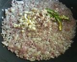 A picture of step 4 of Soya Chunks Fry.