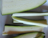 Foto del paso 1 de la receta: Calabacín, falso boquerón en vinagre