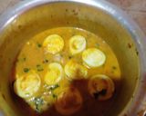 A picture of step 1 of Egg curry.