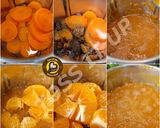 A picture of step 1 of Orange Carrot Drink.