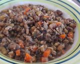 Foto del paso 3 de la receta: Porotos mung con quinoa tricolor