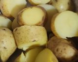 Foto del paso 8 de la receta: Filet de merluza a la crema con papas