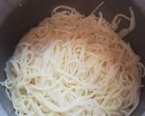 Une image de l'étape 1 de Speghitti avec sauce bolognaise.