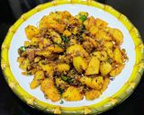A picture of step 6 of Chatpati Jeera Aloo.