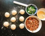 Hình bước làm 6 của món Taiwan Pepper Bun _ Bánh Bao Nướng Tiêu Đen Nhân Thịt