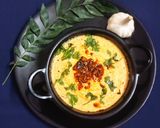 A picture of step 4 of Dahi tikhari.