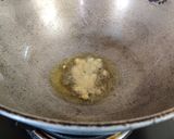 A picture of step 2 of Amaranth Leaves with Potato.