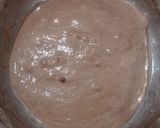 Foto langkah ke 7 dari resep Almond Double Chocolate Sourdough Bread (72%).