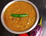 *கத்தரிக்காய், மூங்தால், கொத்சு*(கூட்டு)(brinjal kotsu recipe in tamil) ரெசிபி ஸ்டேப் 11 புகைப்படம்