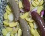 Savanyú káposzta ágyon sült hurka recept fázis 1 fotója