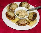 A picture of step 4 of Spicy cheesy healthy kuzhi appam with left over idli batter.