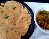 A picture of step 4 of Wheat Bran flour Roti.