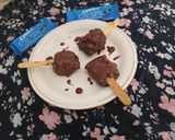 A picture of step 6 of Oreo chocolaty choco barاوریو چاکلیٹی چوکو بار.